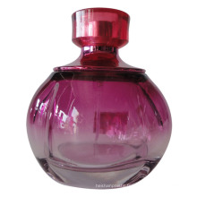 Conception de bouteille de parfum en verre rond de 80 ml (kln-34)
